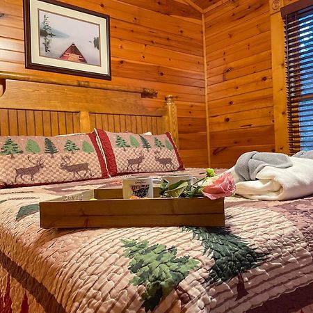 Spacious Resort Log Cabin, Easy Drive, Hot Tub, Arcade Gameroom, Mountain Vibe 蓋特林堡 外观 照片